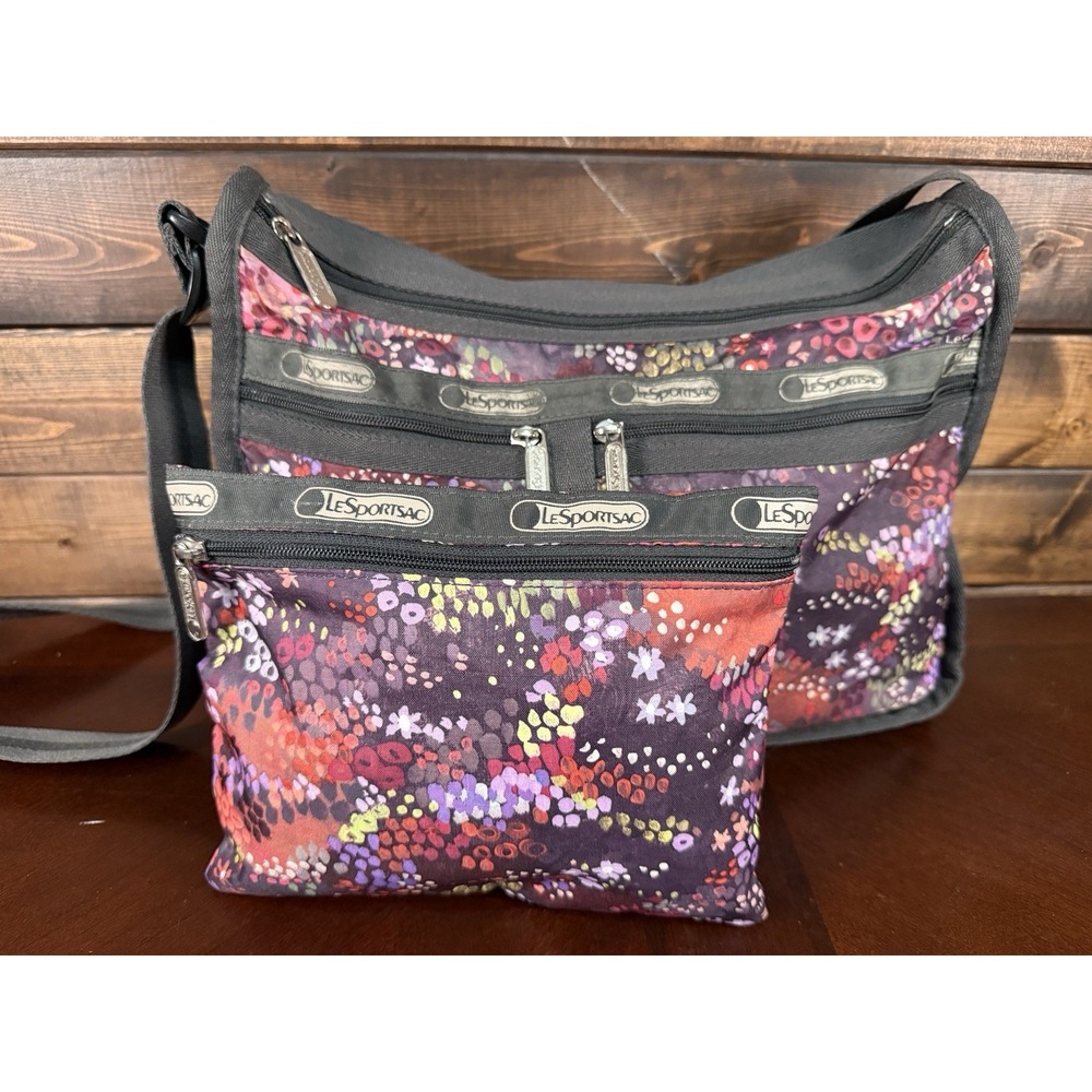LeSports Sac Deluxe Everyday Bag Pastille Handbag w/ Matching Pouch